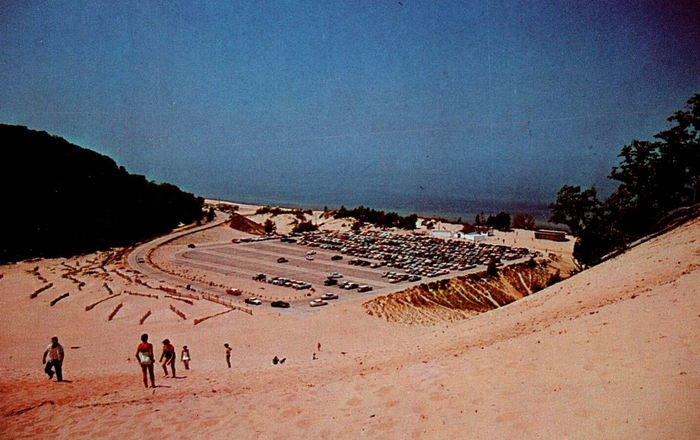 Warren Dunes State Park - Postcards Over The Years (newer photo)